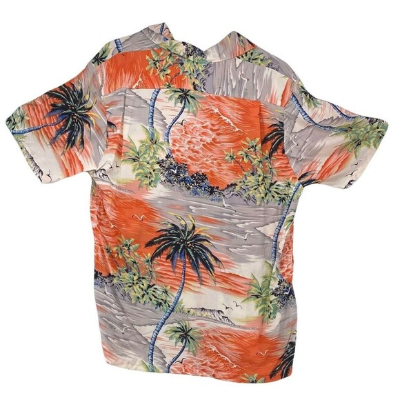 Pipeline Hawaiian Shirt Mens Size Medium Floral Tropical Kona Aloha Hawaii - Picture 2 of 9